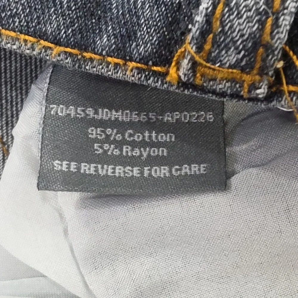 Cali 1850 Jeans Womens 9/29 Medium Wash Rhinestones NEW Wide Leg Relaxed NWT‎